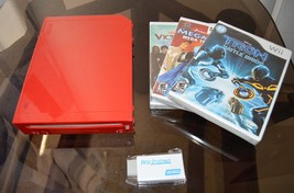 Refurbished Nintendo Wii Original  Red Console Plus Extras - $89.50
