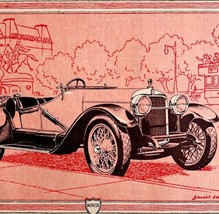 Mercer Antique Roadster Pin Up Art Print 1961 Automobilia David Lockhart... - $484.95 MXN