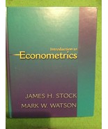 INTRODUCTION TO ECONOMETRICS by JAMES STOCK &amp; MARK WATSON - HARDCOVER - $64.21 CAD