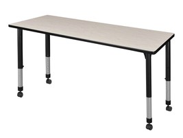 Regency MT7230PLAPCBK 72 x 30 in. Kee Height Adjustable Mobile Classroom Table   - £512.94 GBP