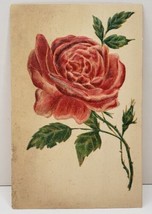 Red Rose Airbrushed Embossed Rohrerstown Pa Postcard B20 - $3.95
