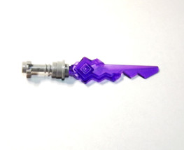 Minifigure Clear Purple Sword Weapon For Sci Fi Knight Army US Seller - $3.80