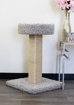 PRESTIGE SOLID WOOD CAT SCRATCHER WITH BED-FREE SHIPPING IN THE U.S. - £79.79 GBP