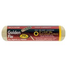 Wooster Golden Flo Fabric 9 in. W X 3/8 in. Paint Roller Cover - $6.95