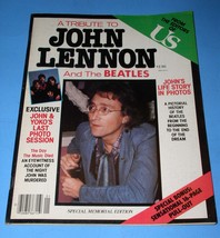 John Lennon Us Magazine Vintage 1980 Tribute - £23.88 GBP