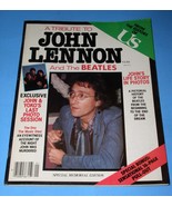 John Lennon Us Magazine Vintage 1980 Tribute - $29.99