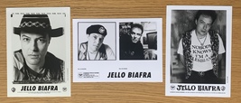 Dead Kennedys Jello Biafra Original Alternative Tentacles 3 Promo Photos... - $44.99