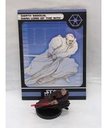 Darth Sididus Star Wars Champions Of The Force Miniature 41/60 With Card - €13,12 EUR