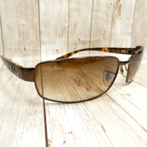 Ray-Ban Brown Metal Wrap Sunglasses FRAME ONLY - RB3364 014/51 Made in Italy - £22.90 GBP