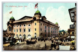 Auditorium Building Denver Colorado CO UNP DB Postcard XB6 - £3.20 GBP