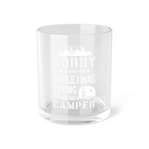 Personalized Bar Glasses with Stable Straight Sides and Durable Glass Co... - £18.63 GBP