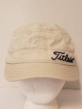 Womens Titleist Military Style Golf Hat NEW NWT Beige Cap Adjustable One Size - $23.95