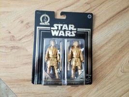Star Wars Gold Commemorative Edition SkyWalker Saga. Obi-Wan/Anakin. NEW - £14.73 GBP