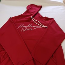 HB Sports Headbanger Sports Men's Red Drawstring Hoodie Pullover Sweatshirt XL image 9
