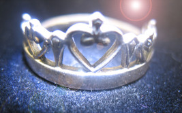 Haunted Ring The Queen Wears A Crown Of Stars Highest Light Collect Magick - £67.90 GBP