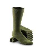 Military Regulation Issue Green Cushion Boot Socks ONE PAIR ALL SIZES - $11.50 CAD+