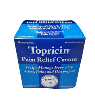 New Topricin Pain Relief Cream 4oz Jar FREE SHIP Long Expiration Date 11... - $22.99