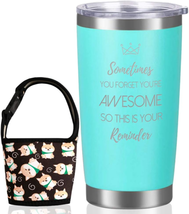 Sometime You Forget You&#39;Re Awesome so This Is Your Reminder Wine Tumbler Thank Y - £18.74 GBP