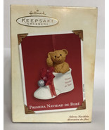 Hallmark Primera Navidad De Bebe Christmas Ornament 2003 - $6.31 CAD