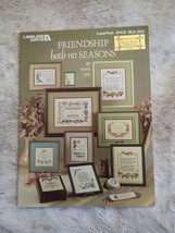 Leisure Arts 340 Friendship Hath No Seasons Cross Stitch Patterns Booklet - £9.80 GBP