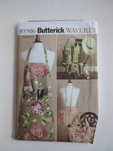 Butterick Waverly B5506 Pattern Apron Hat Tote Bag Sleeves All Sizes Inc... - £11.34 GBP