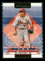 2002 Donruss The Rookies Baseball Trading Card #10 So Taguchi St Louis Cardinals - £3.13 GBP