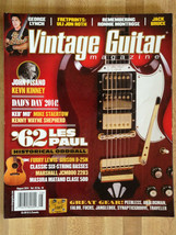 VINTAGE GUITAR Magazine August 2014 Les Paul George Lynch John Pisano Ja... - $3.95