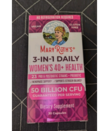 MaryRuth&#39;s 3-in-1 Daily Health 40+ Probiotics for Women 50 Billion CFU 3... - $41.11 CAD