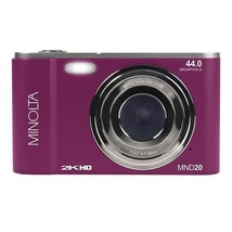 Minolta MND20-M Minolta MND20 44 Mp / 2.7K Ultra Hd Digital Camera (Magenta) - £114.26 GBP