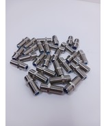 29 x F81 3GHz Barrel Connector RG6 Coax High Frequency Cable Splice Adap... - $225.98 MXN