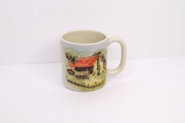 Vintage 1981 Otagiri Raised Farmhouse Ceramic Coffee Tea Mug Cup Hand Pa... - $14.84
