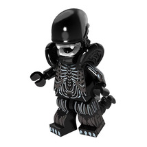 Locking Alien The Alien Action Prometheus Ice Monsters Toy Building Blocks green - $7.95