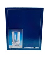 6 Cristal D&#39;arques Longchamp Lead Crystal Tumbler 36cl Box France Drinkw... - £42.85 GBP