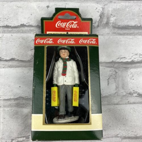 Coca Cola Town Square Stocking up Delivery Man 7980 1992 Collectibles Fi... - $11.21