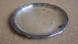 Antique E Menner Stuttgart Germany 800 Silver 4 Inch Dish - £31.46 GBP