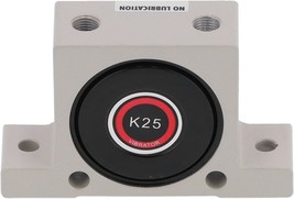 K20/K25 Thread Pneumatic Vibrator, Adjustable Air Pressure Ball Type, K25 - $38.99