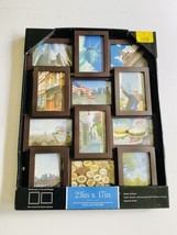 12 Opening Wall Hanging Collage Picture Photo Frame Photo Frame Display 4x6 Inch - £26.11 GBP