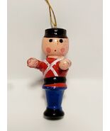 Vintage 1960s Japan Christmas Ornament Toy Soldier 1.75&quot; Handmade Hand P... - €17,18 EUR