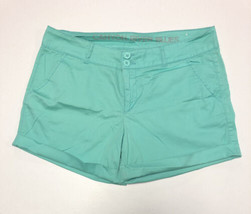 Canyon River Blues Women’s Turquoise Green Cuffed Shorts Size 14 - $17.75