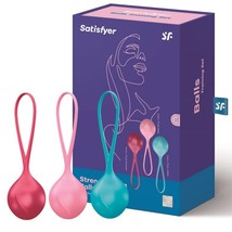 Satisfyer - The Best Silicone Strengthening Women Kegel Balls for Better Orgasms - £23.45 GBP