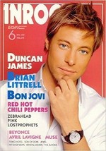 Inrock Jun 2006 6 Japan Music Magazine Duncan James Brian Littrell Bon Jovi - £17.72 GBP