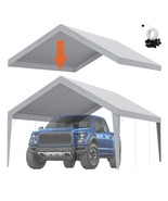 VEVOR Carport Replacement Canopy Cover 13 x 20 ft, Garage Top Tent Shelt... - $133.49
