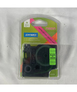 Dymo Neon Label Cassette D1 Pink Green Labeling Tape Limited Edition New - £3.89 GBP
