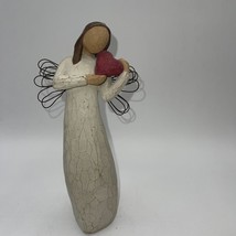 Willow Tree &quot;Angel of the Heart&quot; Susan Lordi Demdaco No Box 8&quot; tall - £11.06 GBP