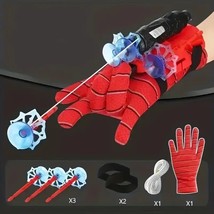 Spider Man Glove Web Launcher, Spider String Shooter Wristband, 2Pack - £12.82 GBP