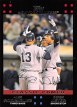 2007 Topps #657 Derek Jeter &amp; Alex Rodriguez New York Yankees - £0.70 GBP