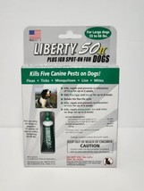 Liberty 50 II Plus IGR Spot-On for Dogs 33 to 66 lbs Flea Tick 3 Month S... - £11.84 GBP