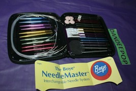 The Boye Needle Master Knitting Needle Crochet Interchangeable Set  - £93.44 GBP