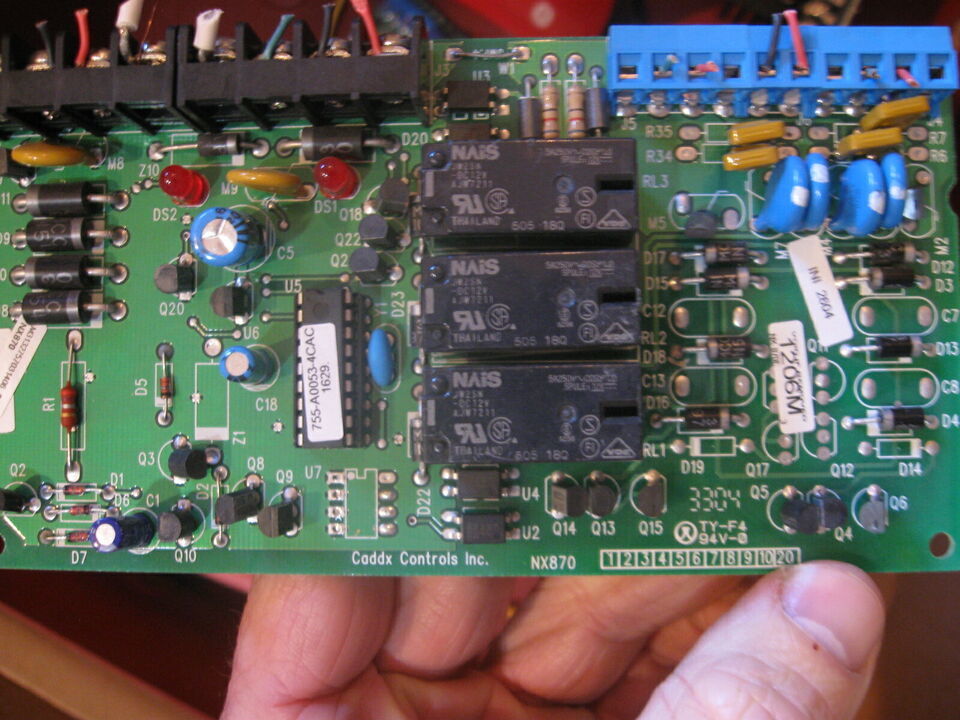Caddx Fire Alarm PCB Circuit Board  Signal System Control Unit  #- NX870 - $75.99