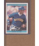 1992 Donruss - Pete O&#39;Brien #86 Seattle Mariners Baseball Trading Card - $5.48 CAD